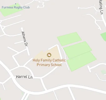 map for Holy Family Catholic Primary School