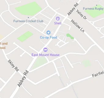 map for East Mount House