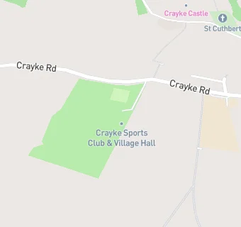 map for Crayke Sports And Recreational Club