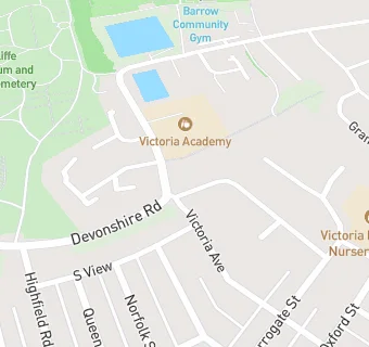 map for Victoria Academy