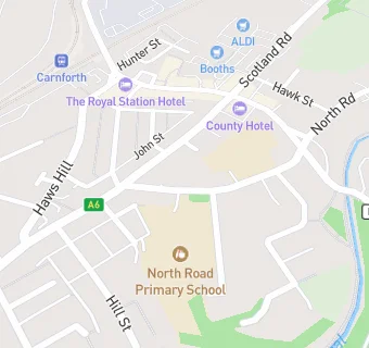 map for North Road Chippy