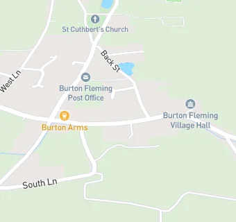 map for Burton Arms