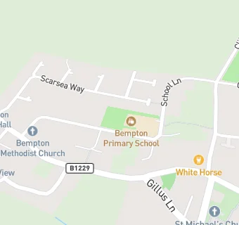 map for Bempton Primary School