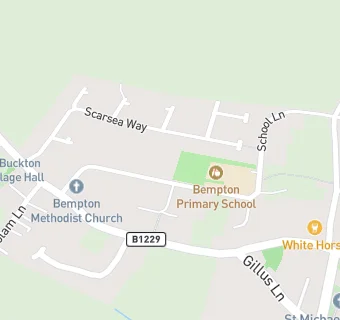 map for Bempton Primary School