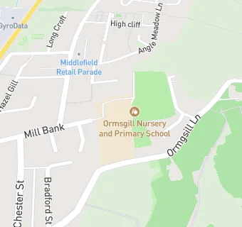 map for Ormsgill Nursery and Primary School