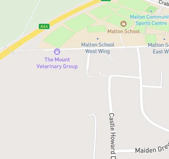 map for Malton Montessori School