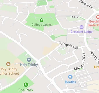 map for Holy Trinity CofE Infant School