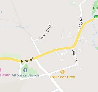 map for Burton-In-Lonsdale Village Shop