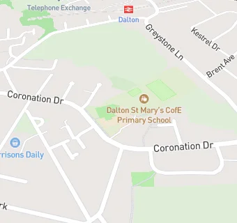 map for Dalton St Mary's CofE Primary School