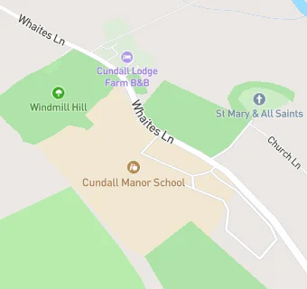 map for Cundall Manor School