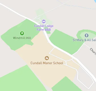 map for Cundall Manor School