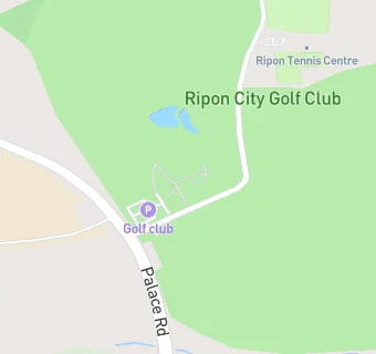 map for Ripon City Golf Club