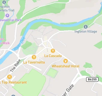 map for Bernies Of Ingleton