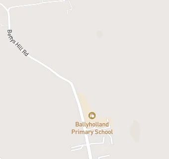 map for BALLYHOLLAND PRIMARY SCHOOL