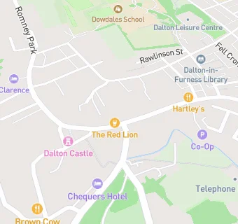 map for Red Lion Hotel