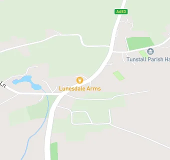 map for The Lunesdale Arms