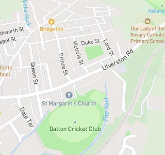 map for Dalton Cricket Club