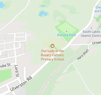 map for Our Lady of the Rosary Catholic Primary School, Dalton-In-Furness