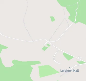 map for Leighton Hall Tea Room