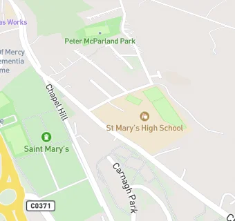 map for ST MARY'S HIGH SCHOOL MEALS KITCHEN