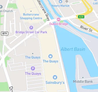 map for Sainsbury's