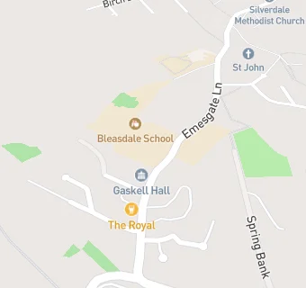 map for Bleasdale School