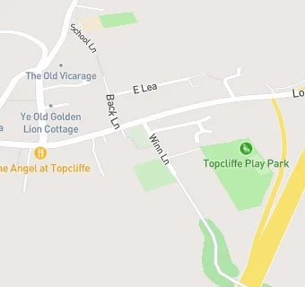 map for Topcliffe Surgery