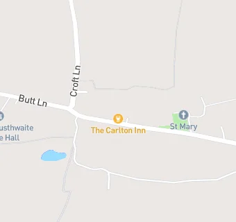 map for The Carlton Inn