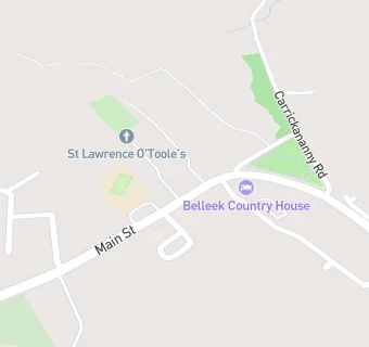 map for BELLEEK COUNTRY HOUSE