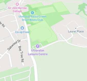 map for Ulverston Sports & Recreation Assoc