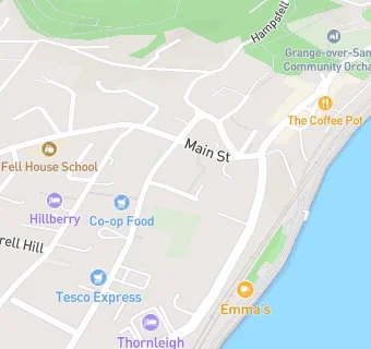 map for Grange Cottage Retirement Home