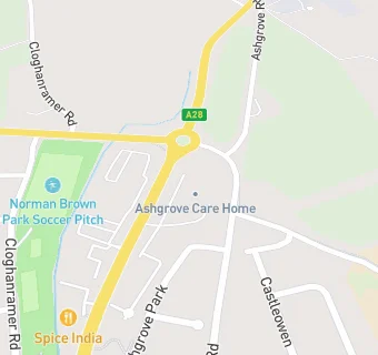 map for Anns Care Homes Ltd - Ashgrove Care Home