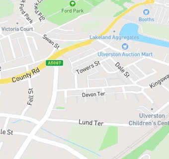 map for Devonshire Road Stores