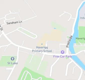 map for Haverigg Primary School