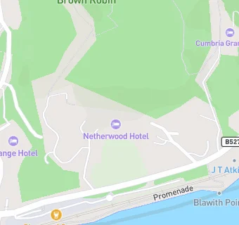 map for Netherwood Hotel