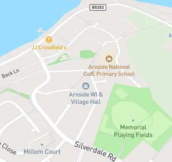 map for Arnside Medical Practice