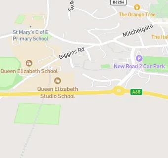 map for Lunesdale Surgery