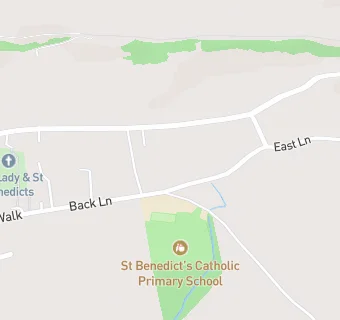 map for St Benedict's Roman Catholic Primary School, Ampleforth