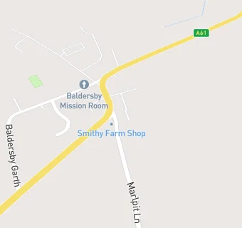 map for Smithy Farm Shop