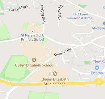 map for Queen Elizabeth Academy