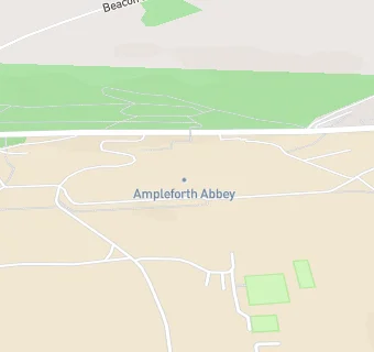 map for Ampleforth College