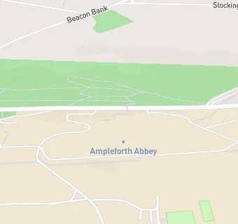 map for Ampleforth Abbey Orchards