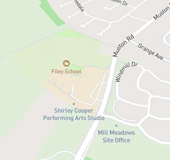 map for EBOR Academy Filey