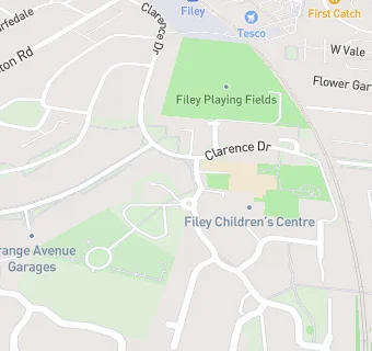 map for Filey Childcare