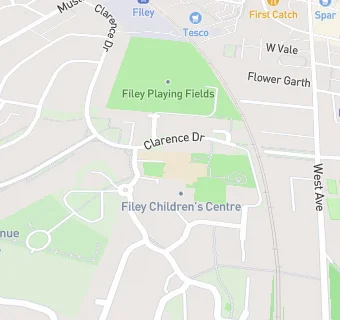 map for Filey Church of England Voluntary Controlled Nursery and Infant School