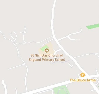 map for St Nicholas Church of England Primary School, West Tanfield