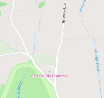 map for Cartmel Old Grammar Country House