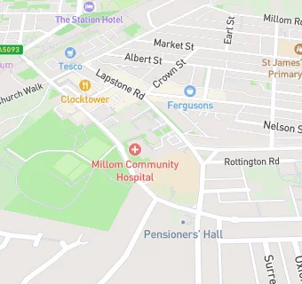 map for Waterloo House Surgery