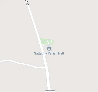 map for Sallaghy Parish Church Hall