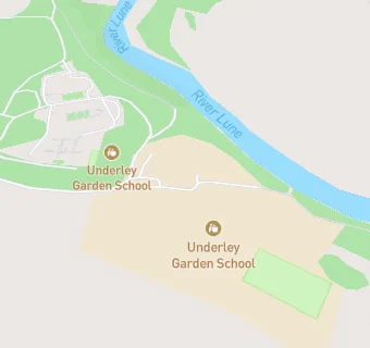 map for Underley Hall School